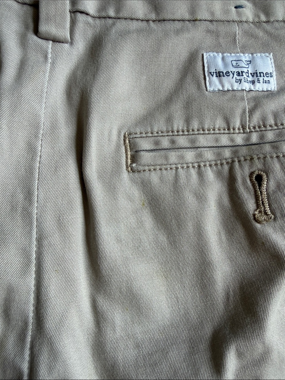 Vineyard Vines Boy’s Taupe Flat-Front Shorts - Picture 5 of 7